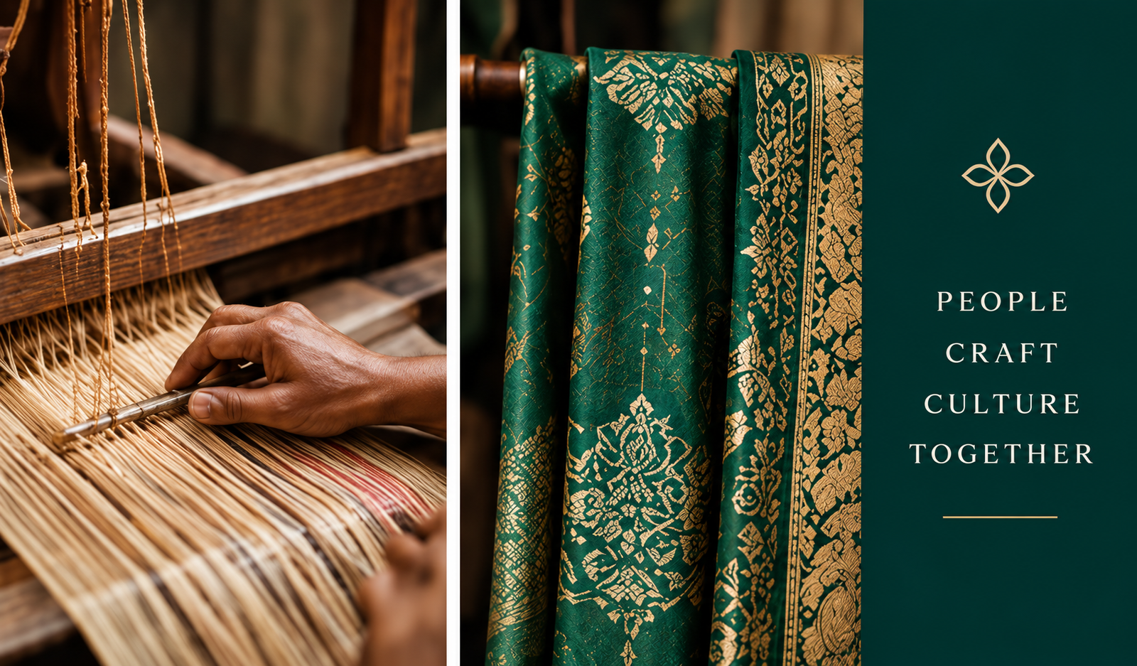 Swidhi saree weaving process